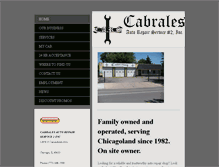 Tablet Screenshot of cabralesauto.com